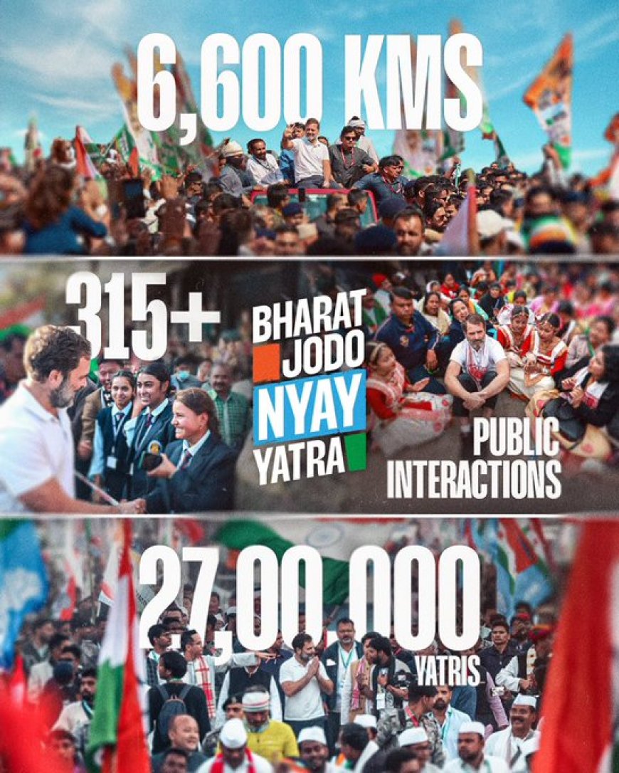 FROM ANYAY TO NYAY: RAHUL GANDHI’S BHARAT JODO NYAY YATRA